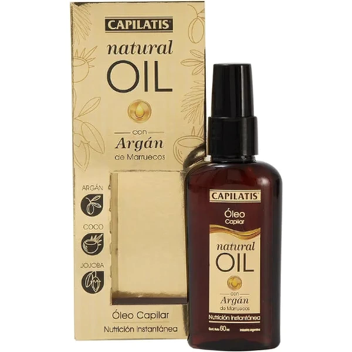 Óleo Capilar Capilatis Natural Oil 60 ml