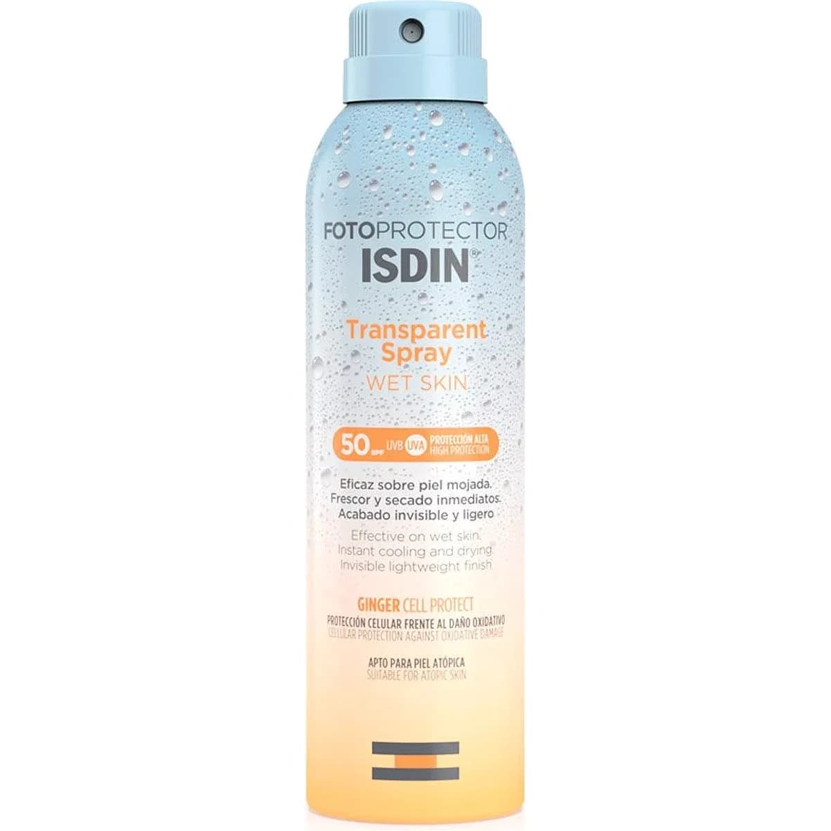 Protector Solar Isdin Fotoprotector Wet Skin Transparente 250 ml