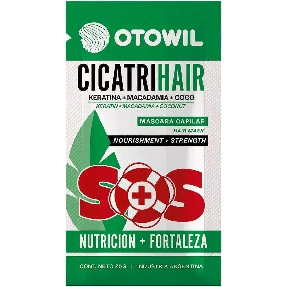 Crema Capilar Otowil Cicatri Kera + Mac 25 g