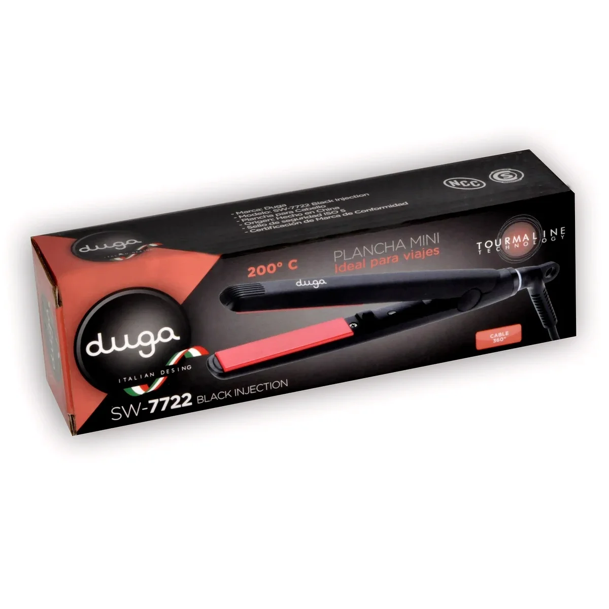 Planchita Mini para el Cabello Duga