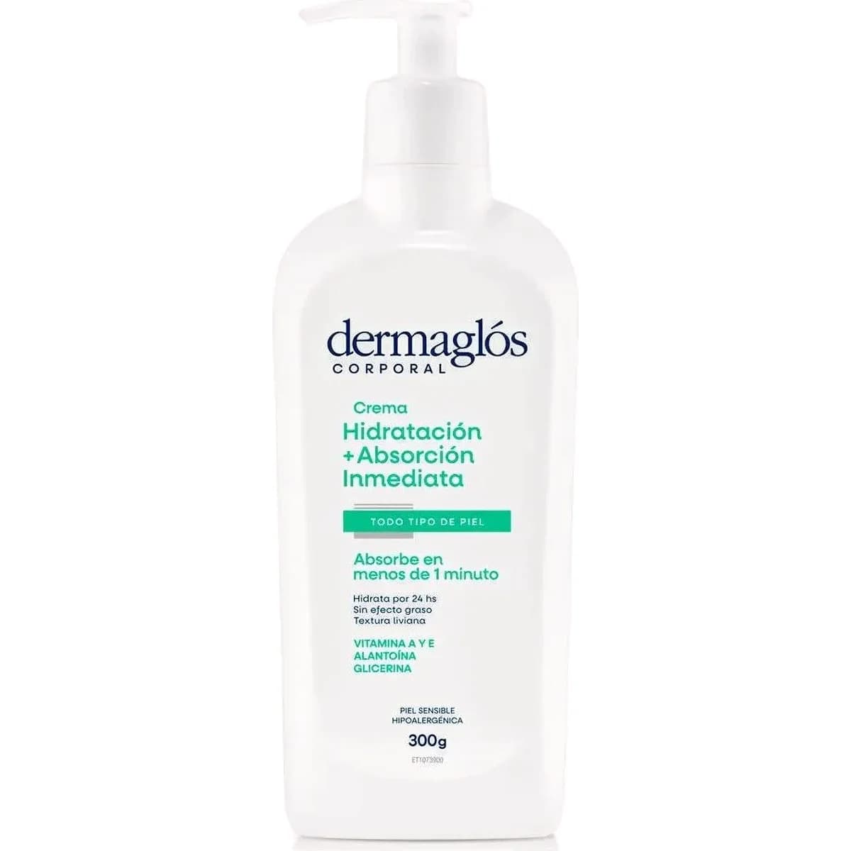 Crema Corporal Dermaglos Hidratante Inmediata 300 g