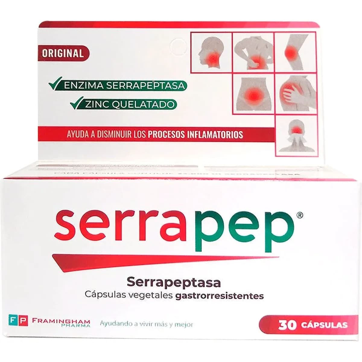 Serrapep Cápsulas Gastrorresistentes x 30