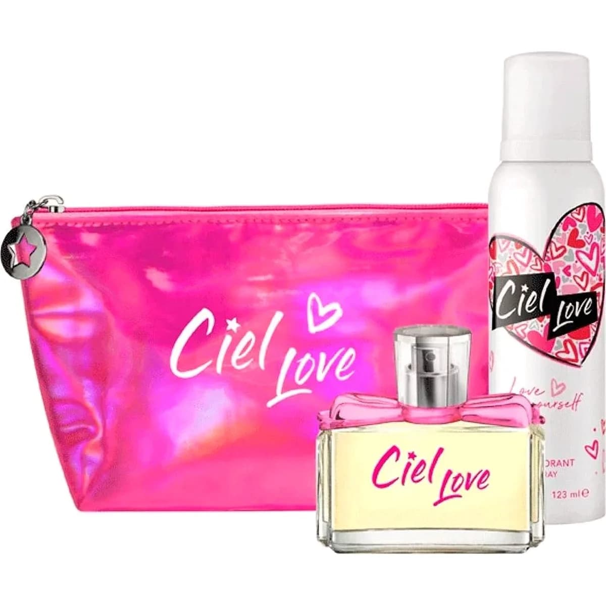 Set Ciel Love Eau de Toilette 60 ml + Desodorante + Neceser