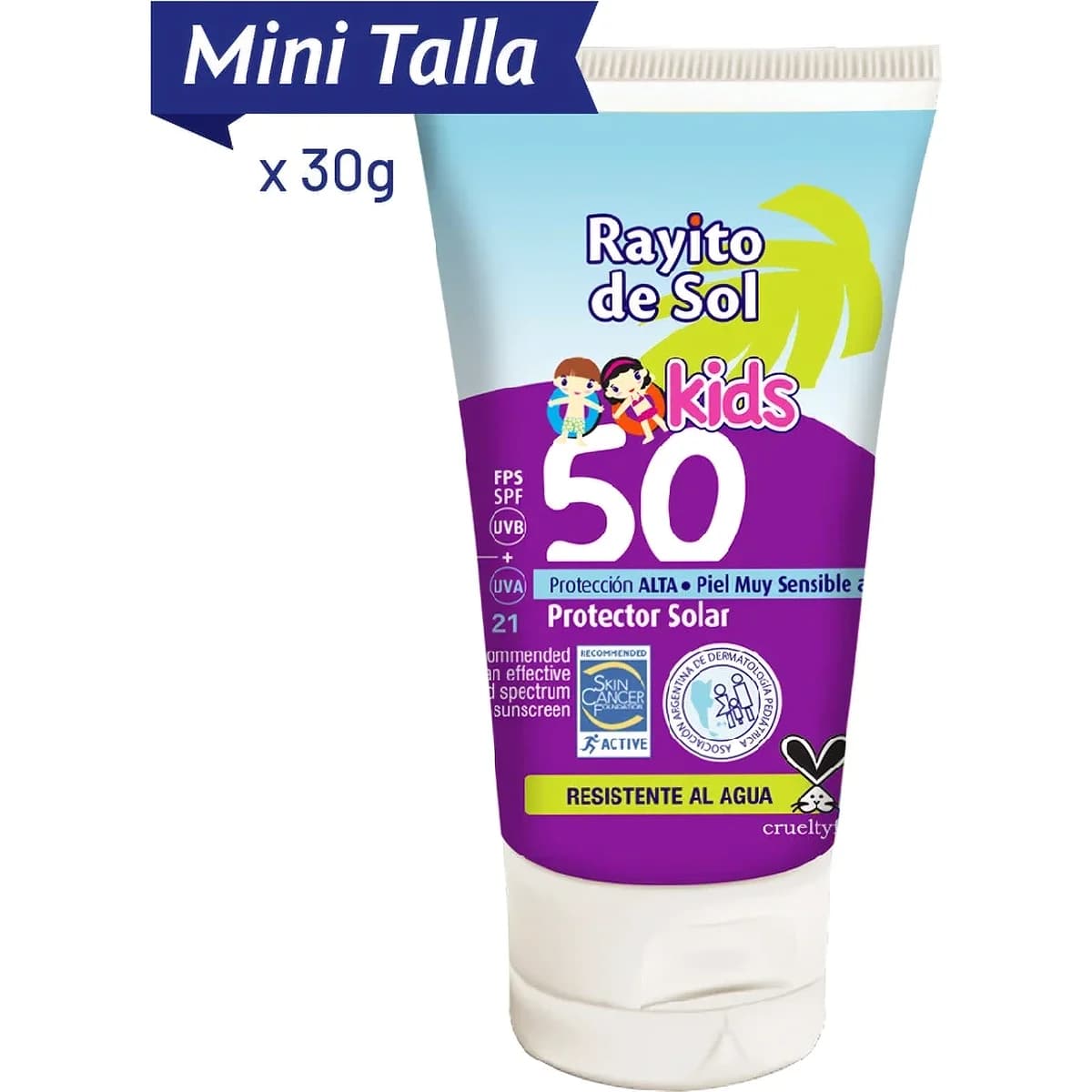 Protector Solar Rayito Kids FPS 50 Spray 30 ml — Rayito de Sol