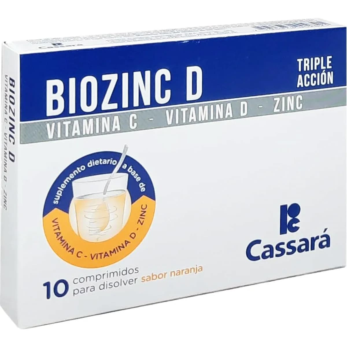BIOZINC D COMP P/DISOL X10