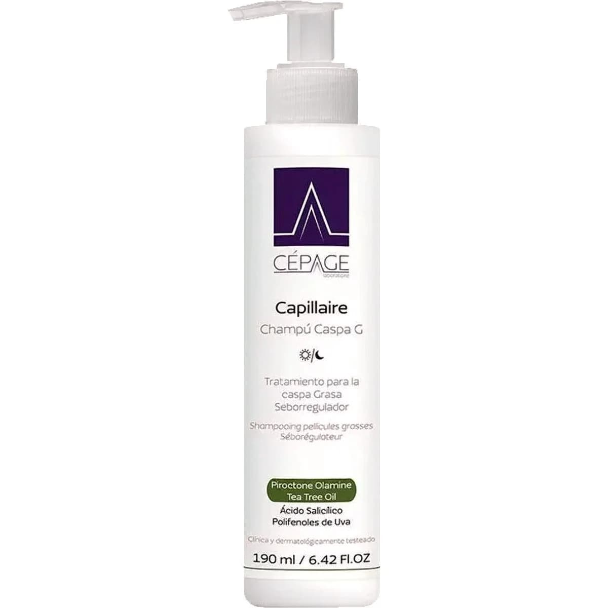 Shampoo Capillaire Anticaspa 190 ml — Cépage