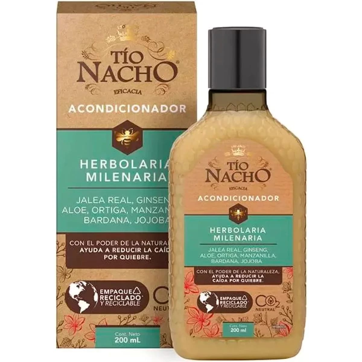 Acondicionador Tío Nacho Herbal Pack x2 200 ml