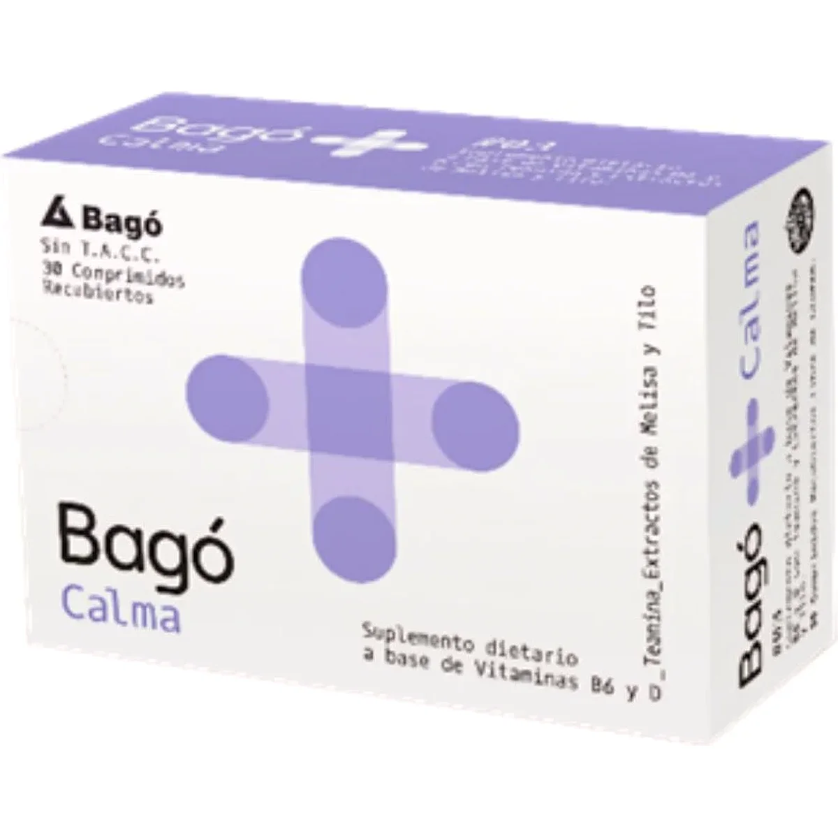 Bagó+ Calma Suplemento Dietario x 30 comprimidos