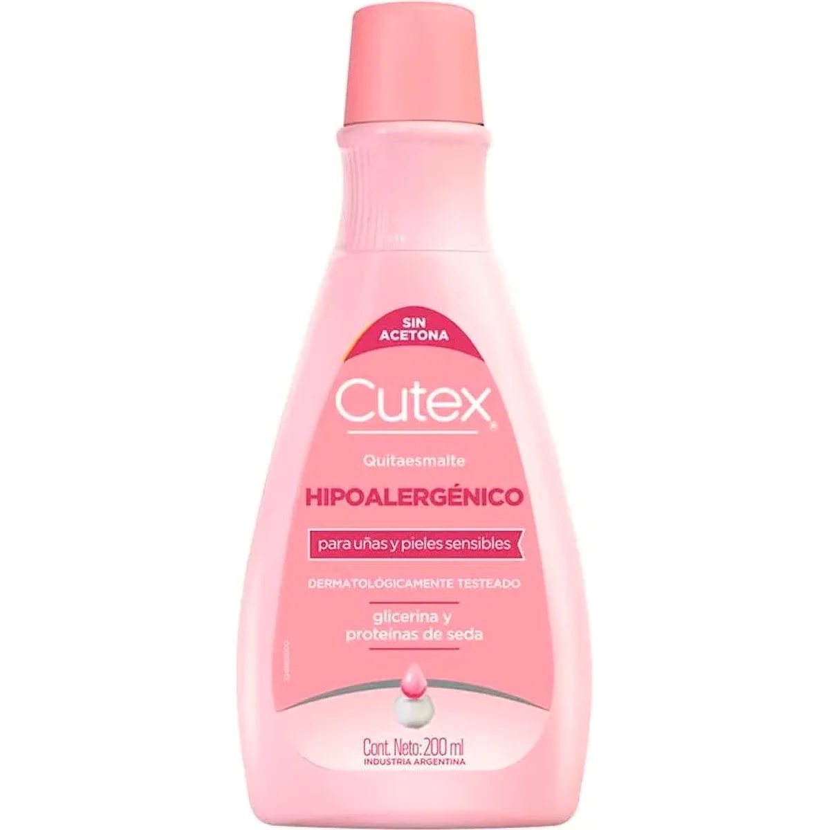 Quitaesmalte Cutex Hipoalergénico 200 ml