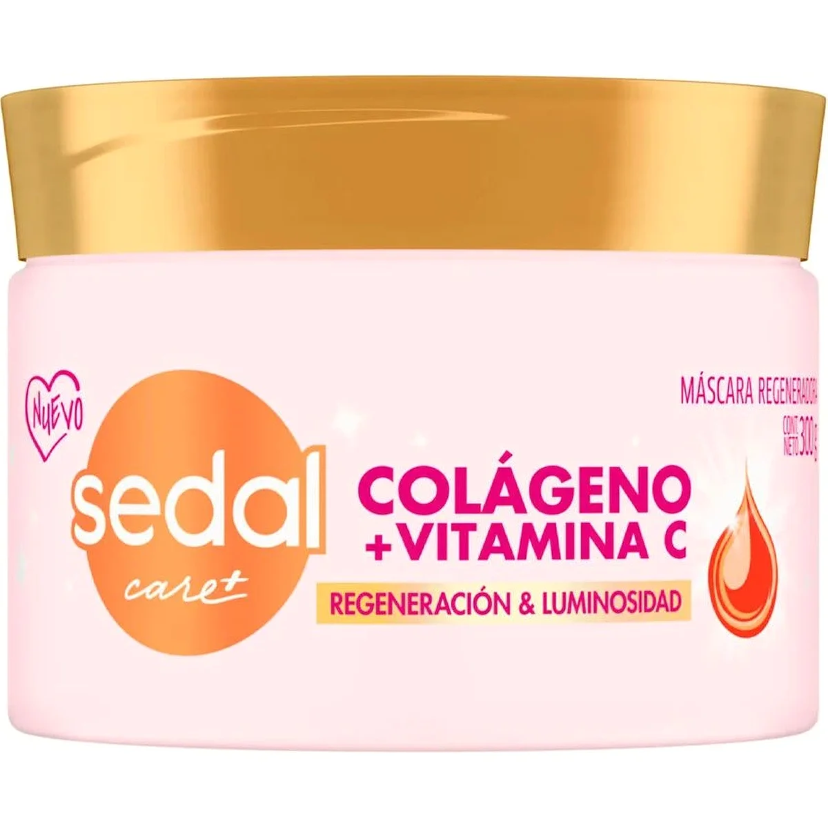 Máscara de Tratamiento Sedal Colágeno y Vitamina C 300 g