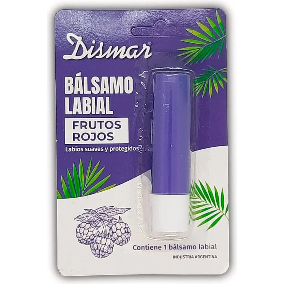 Manteca de Cacao Dismar Frutos Rojos Blíster 3.5 g