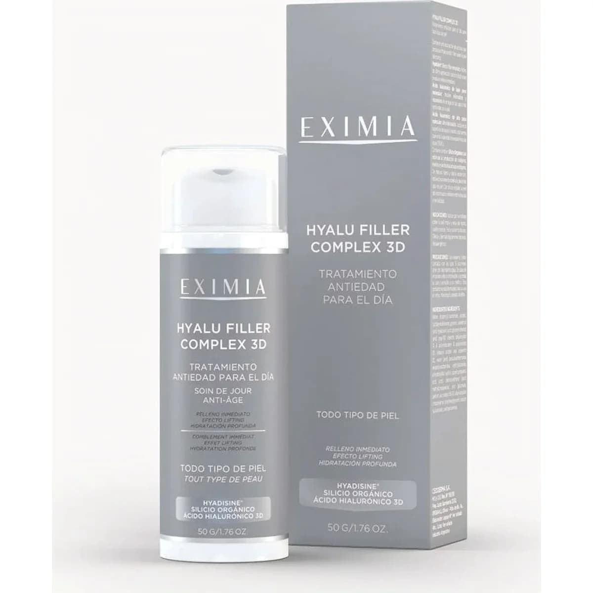 Crema Antiedad Eximia Hyalu Filler Complex 3D Para Todo Tipo de Piel 50 g