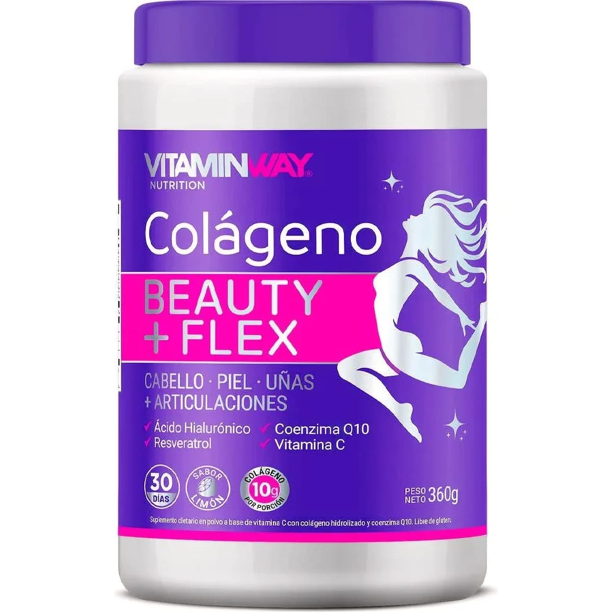 Colágeno Vitamin Way Beauty+Flex Polvo 360 g