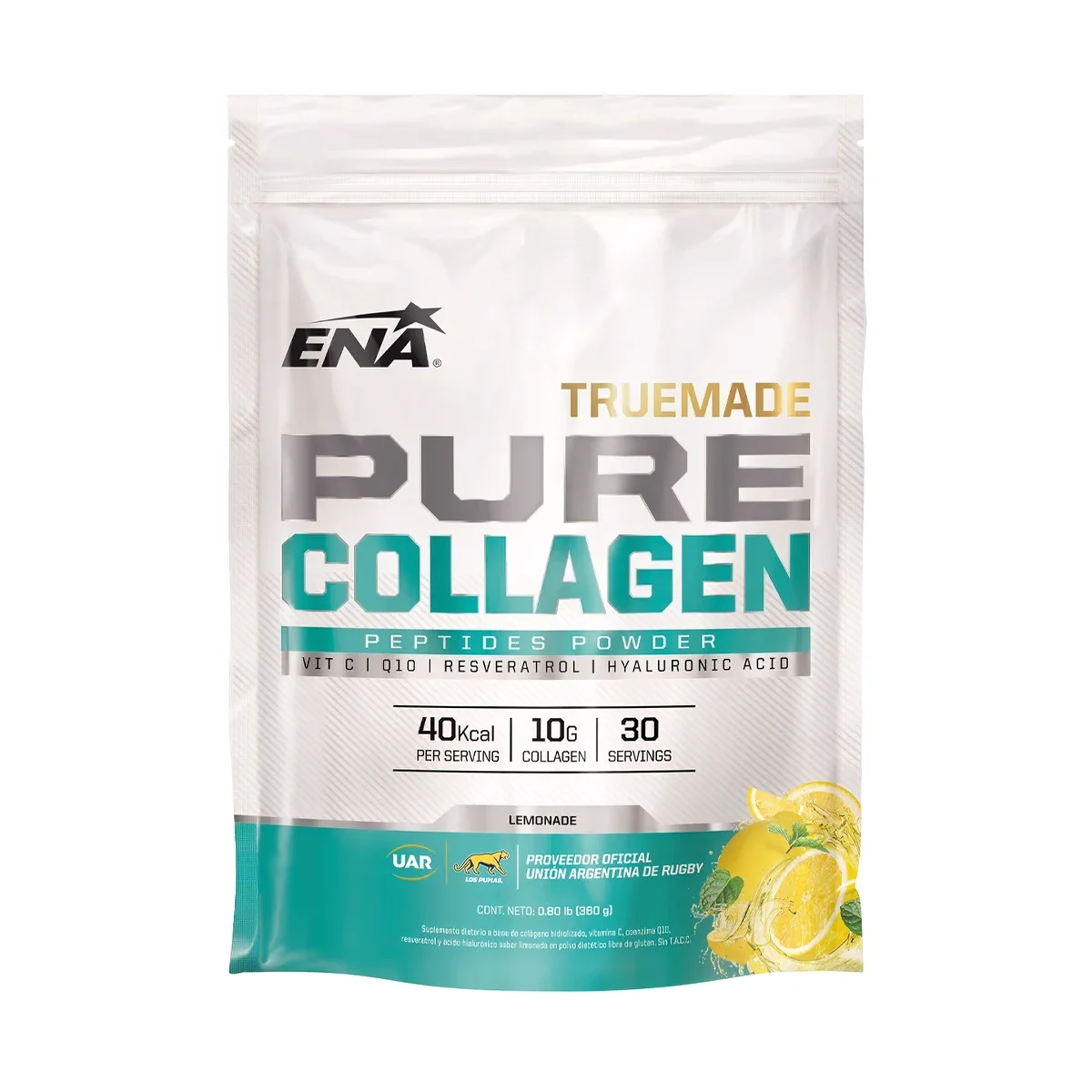Colágeno ENA Pure Collagen Sabor Limón 363 g