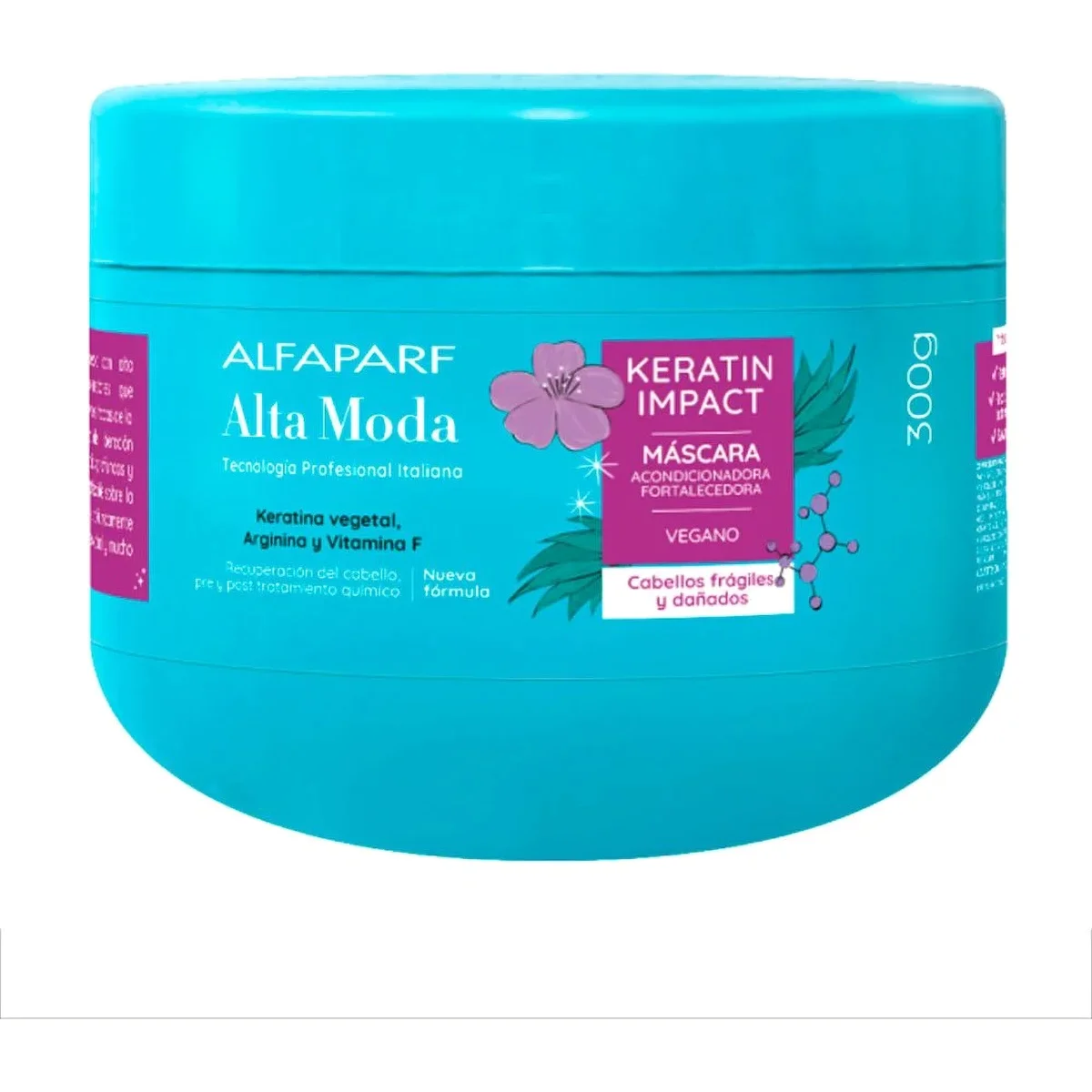 Máscara Capilar Alta Moda Keratin Impact 300 ml