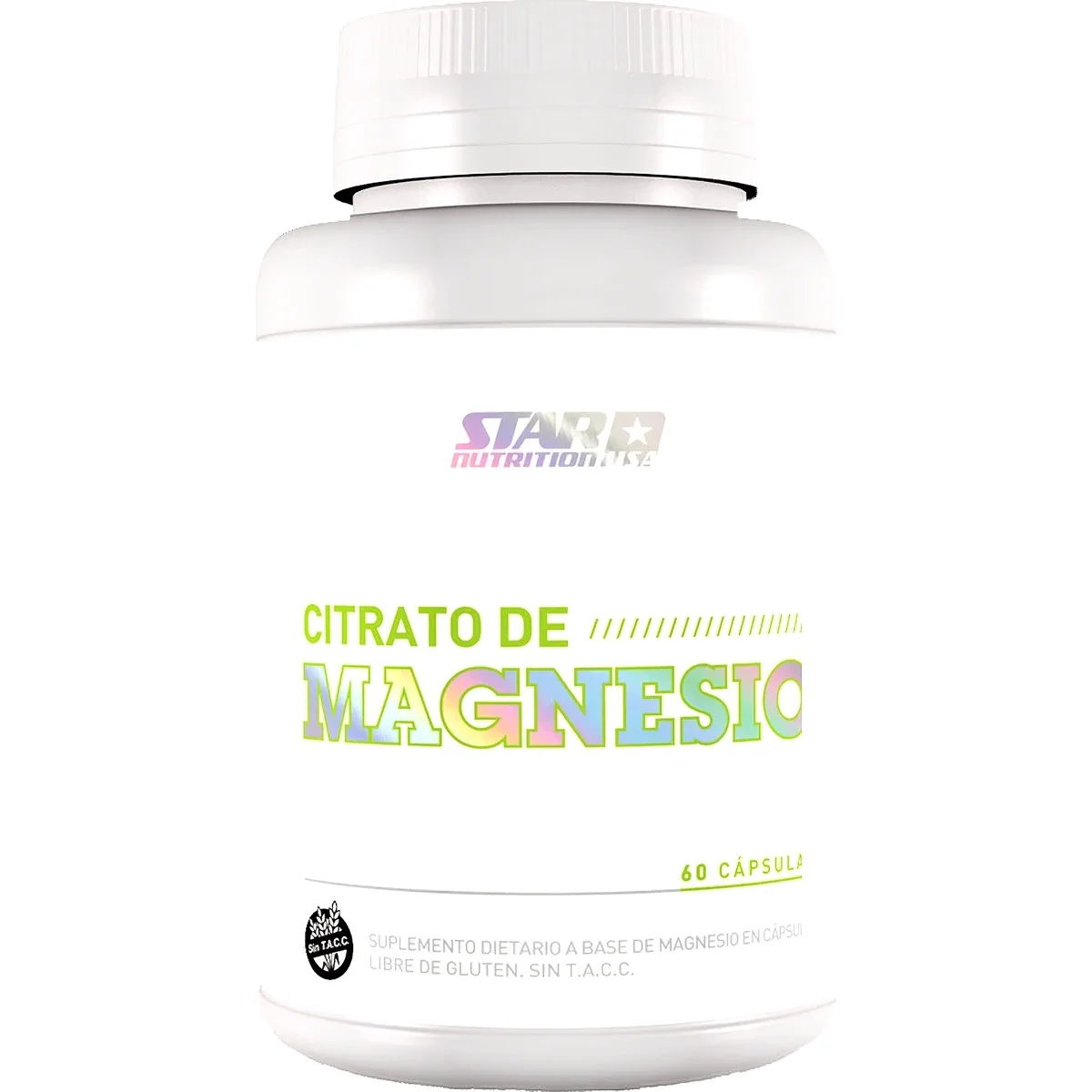 Suplemento Dietario Star Nutrition Magnesio 500 x 60 Cápsulas
