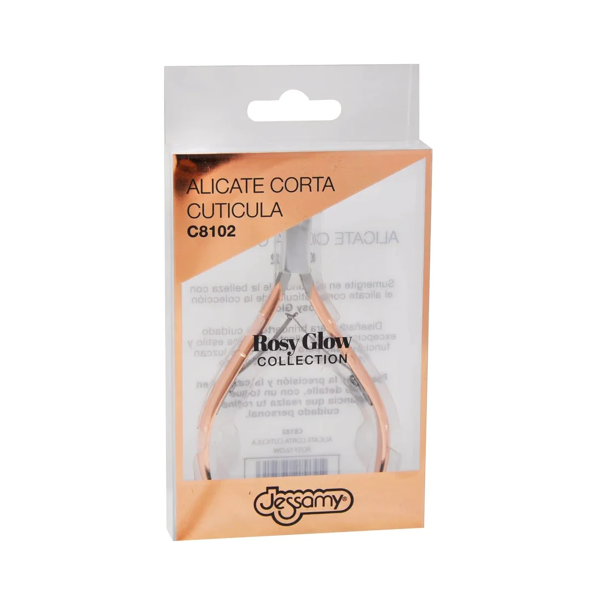 Alicate Corta Cutícula Jessamy Rosy Glow
