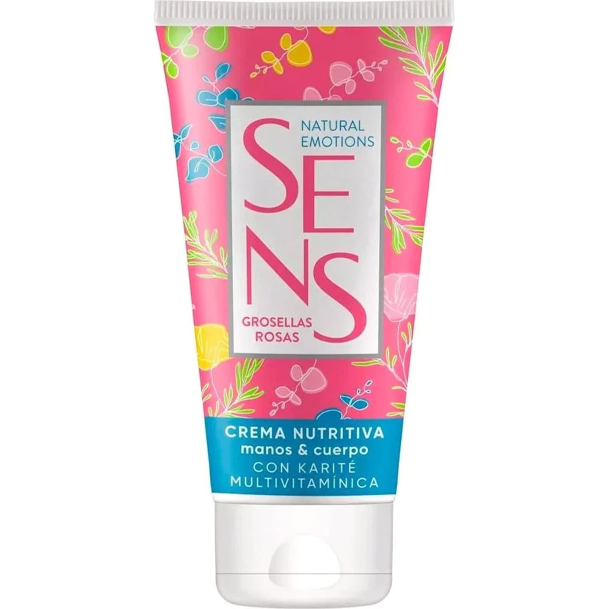 Crema Nutritiva de Manos y Cuerpo Sens Grosellas Rosas 85 ml