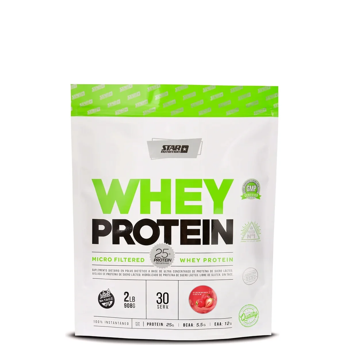 Star Nutrition Whey Protein Frutilla 2 lb