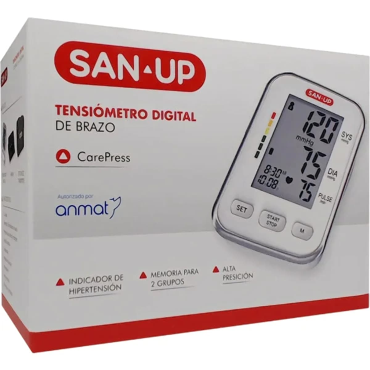 Tensiómetro Digital de Brazo San.Up Care Press