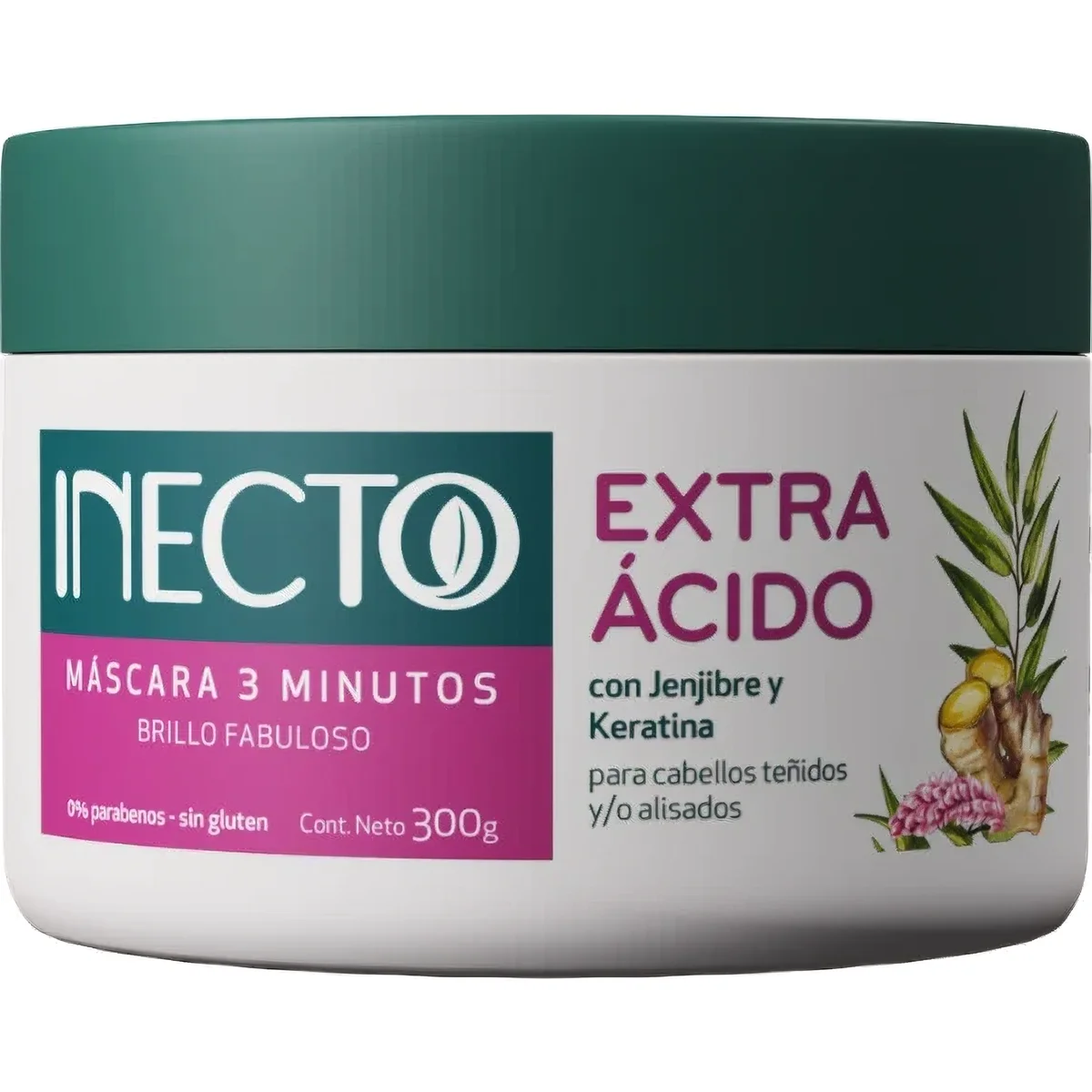 Inecto Tratamiento Capilar Extra Ácido 300 g