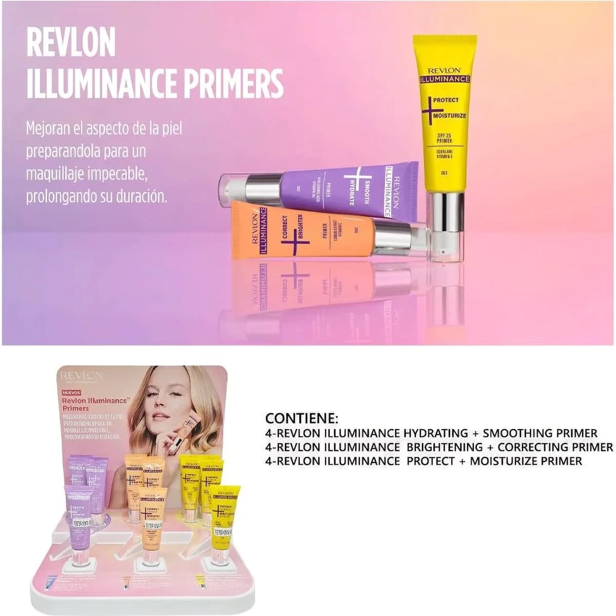 Primer Revlon 12 unidades