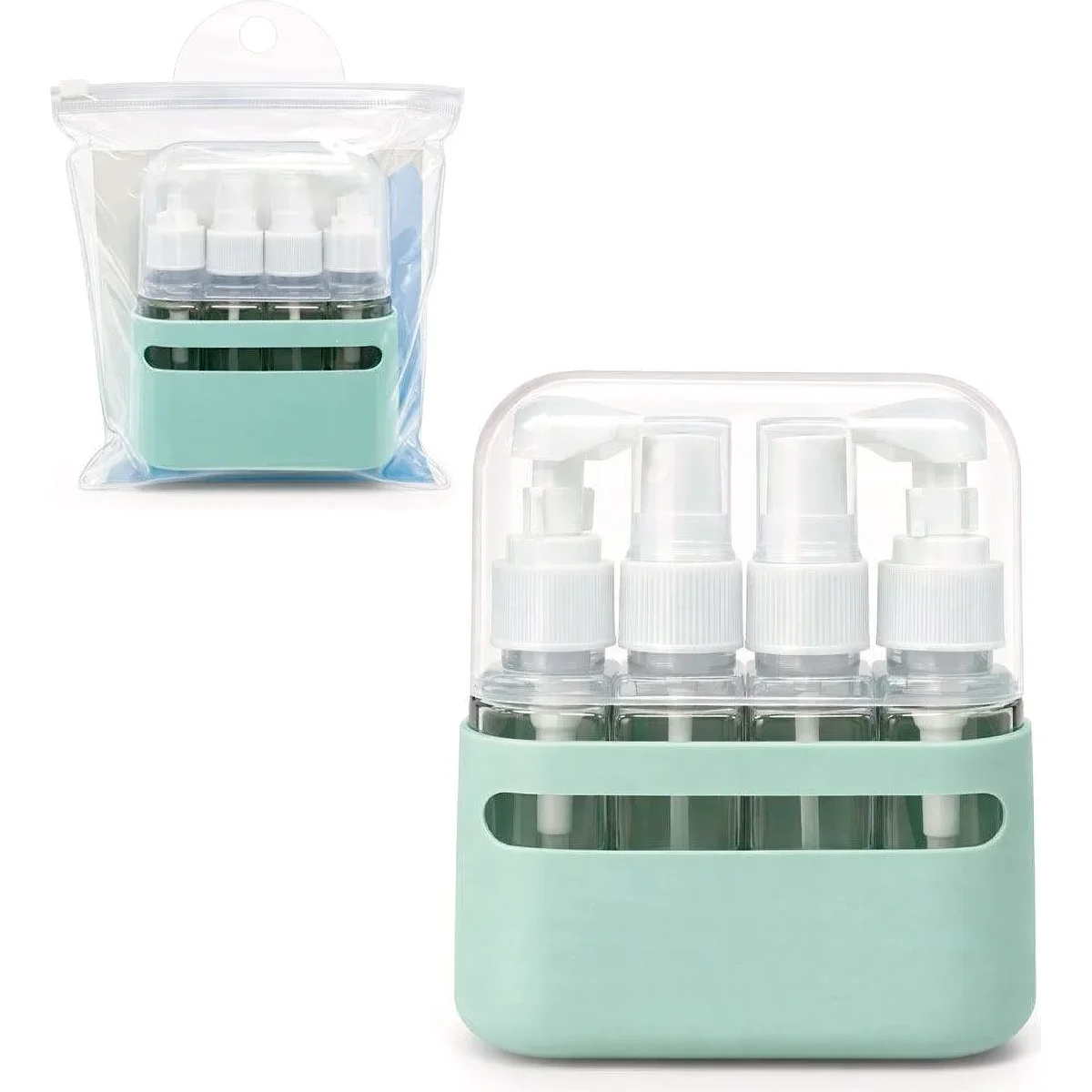Set de Frascos para Viaje Apper x4