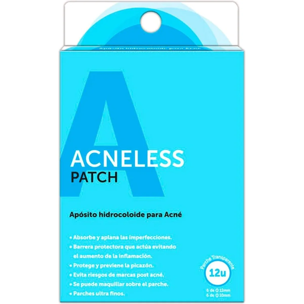 Parches para Acné Acneless x 12 Unidades