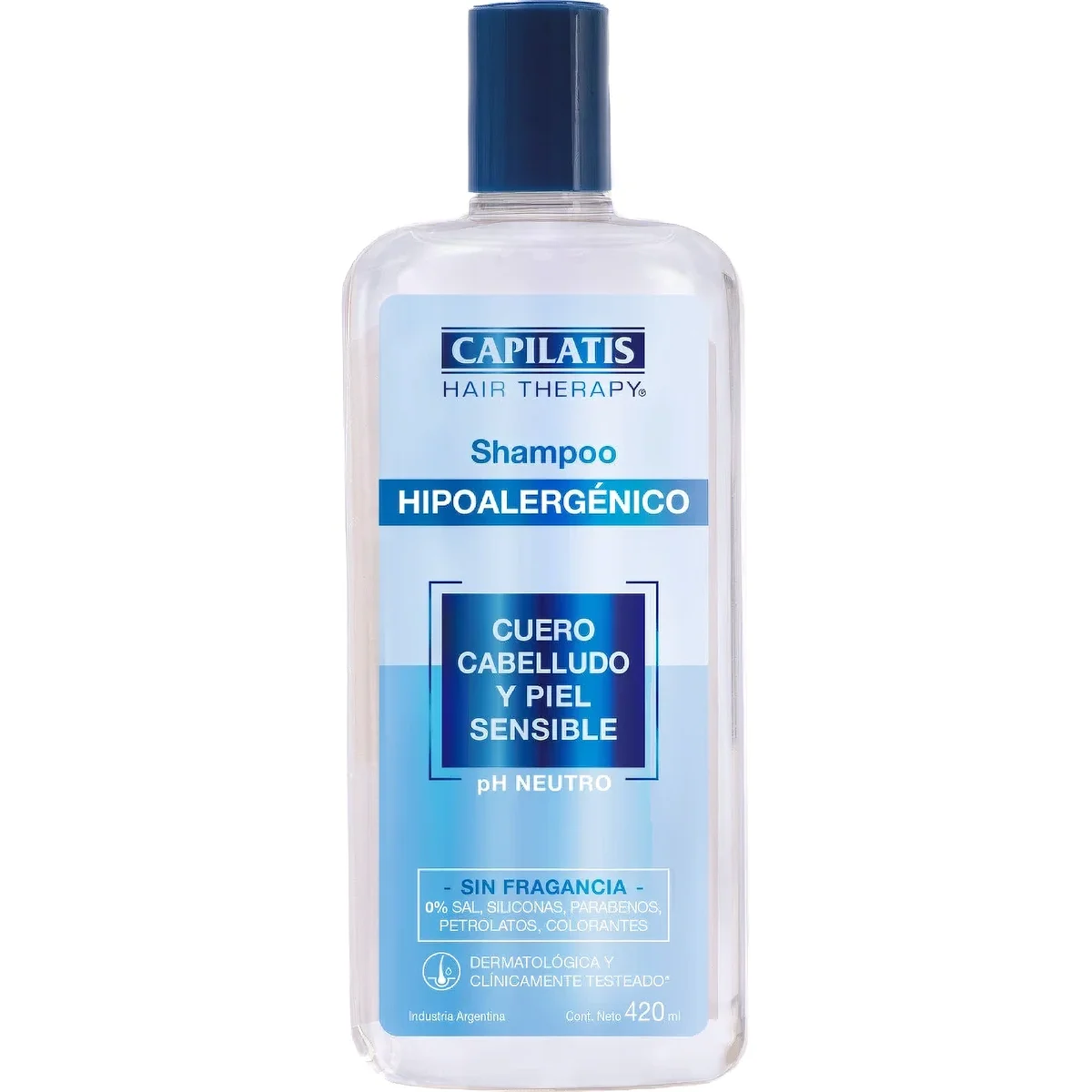 Capilatis Shampoo Hipoalergénico 420 ml