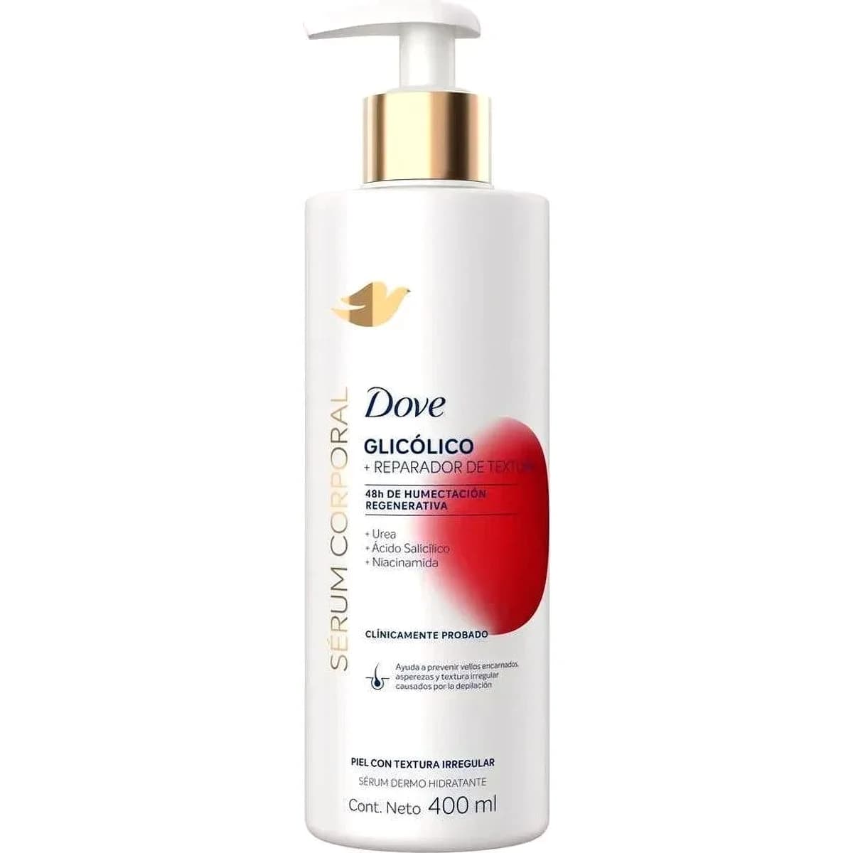 DOVE SERUM CORP GLICOL X400ML