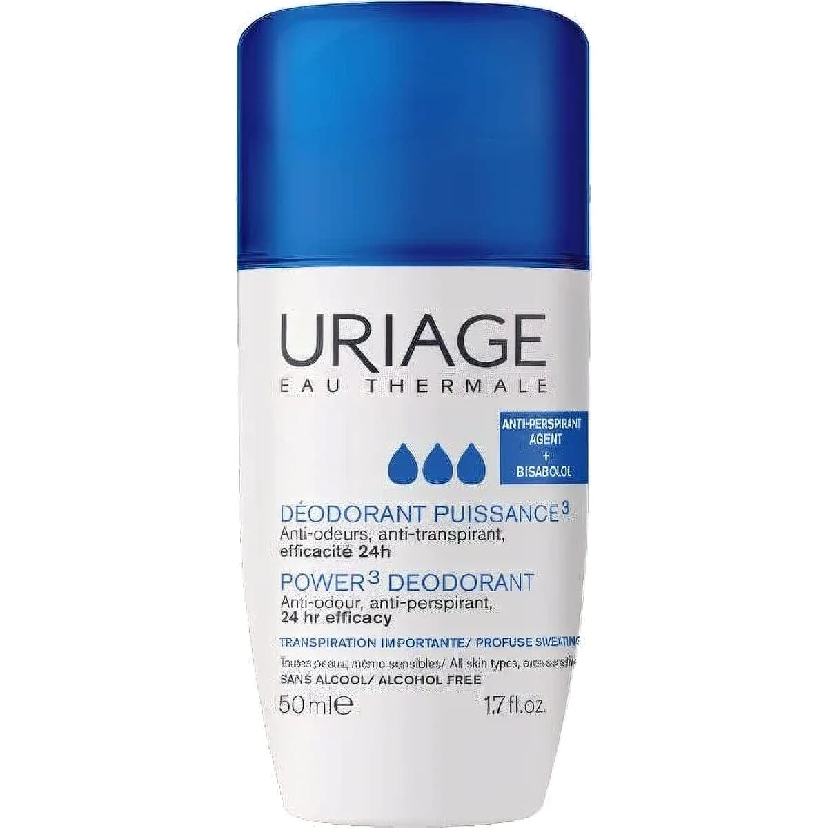 Desodorante Roll-On Uriage Power3 50 ml