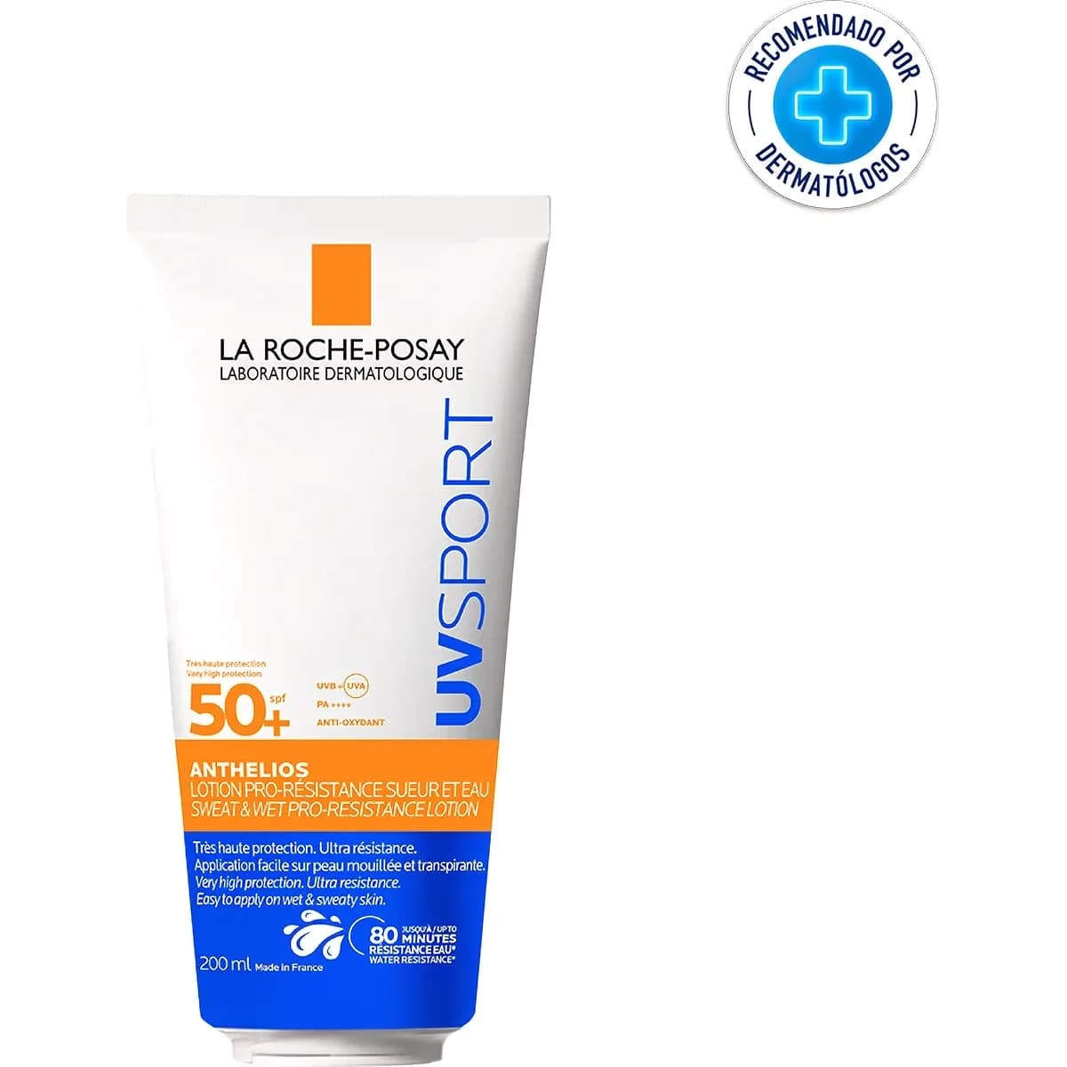 Protector Solar La Roche-Posay Anthelios Sport FPS 50+ Leche 200 ml