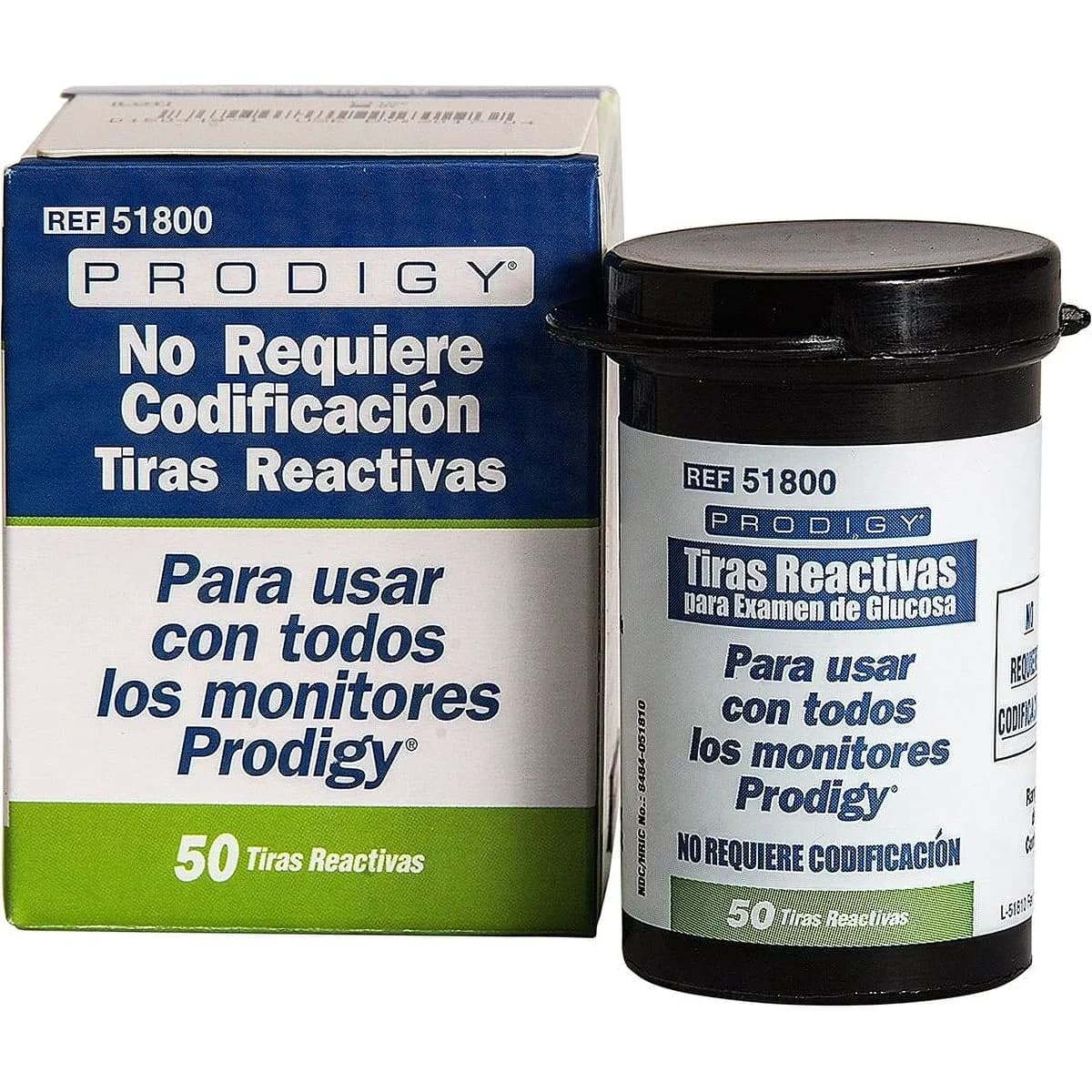 Tiras Reactivas Prodigy AutoCode x 50