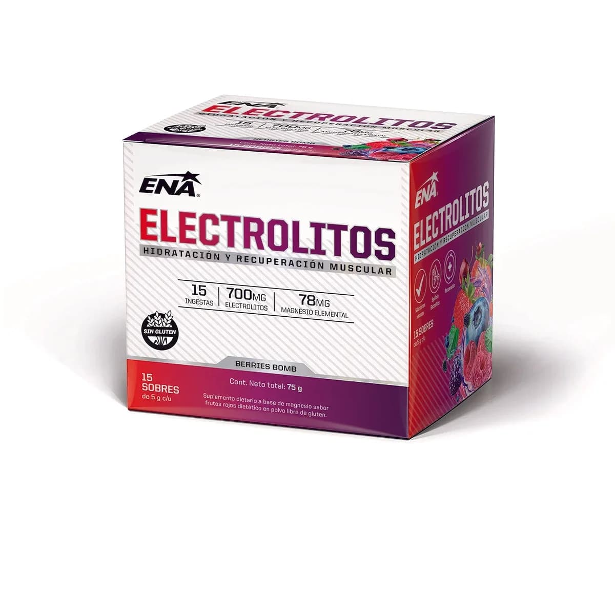 ENA Electrolitos Berries 15 sobres